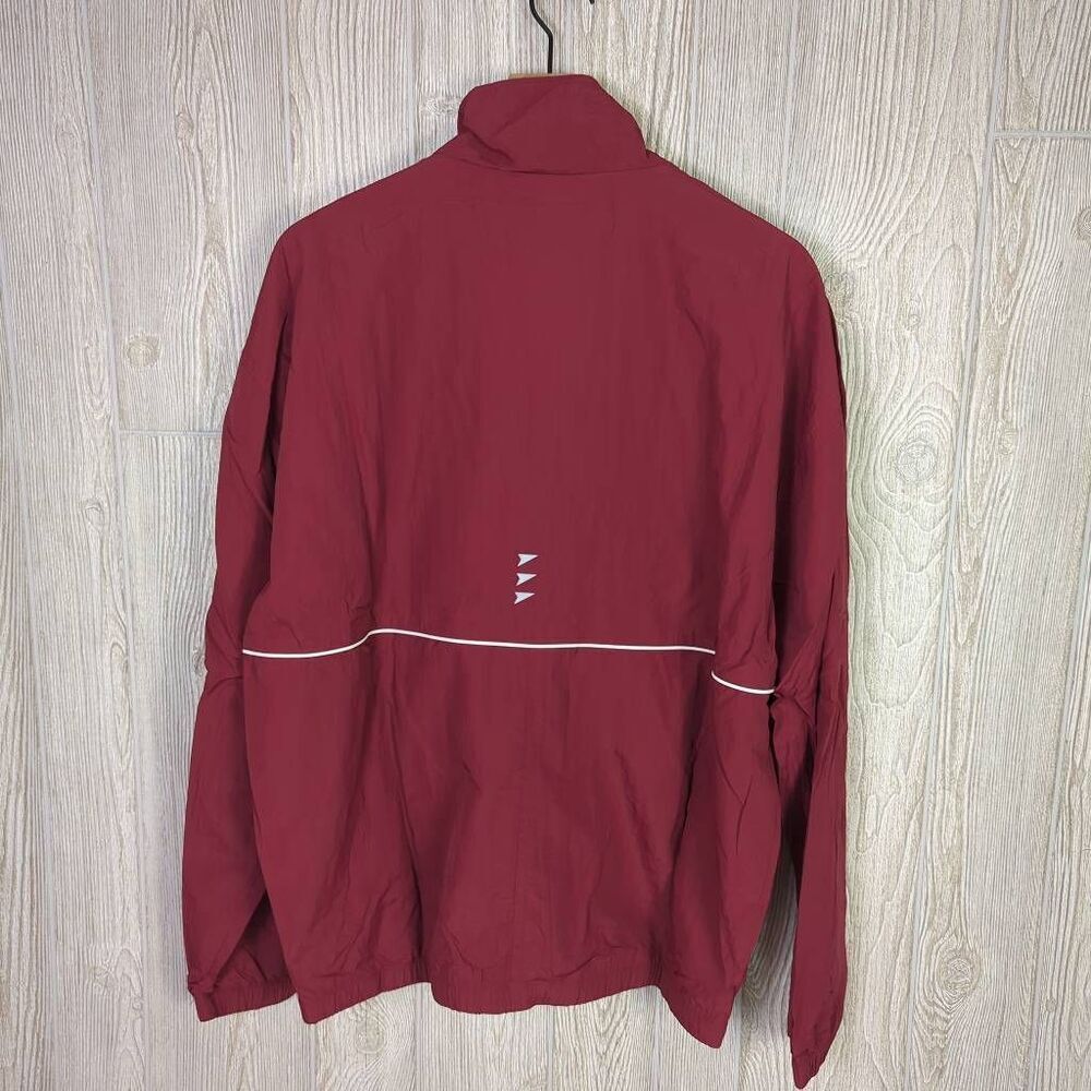 Brand New East Bay Men’s Large Red Velocity Warmup Jacket Coat Full Zip - Picture 2 of 10